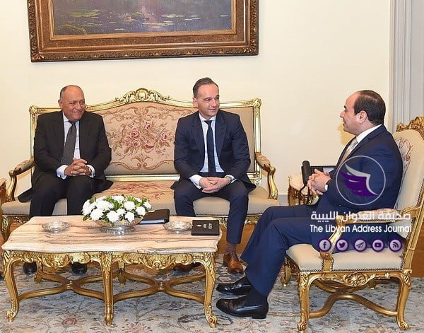 الرئيس المصري ووزير خارجية ألمانيا يناقشان تطورات الأوضاع في ليبيا - 73240689 722377691614947 6197880074348265472 o