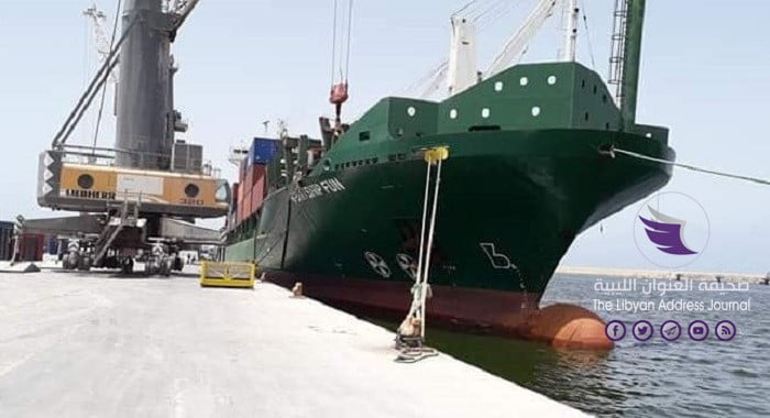 ميناء بنغازي يستقبل سفن محملة ببضائع متنوعة - 74216670 2482296858719883 7725433910984704000 n