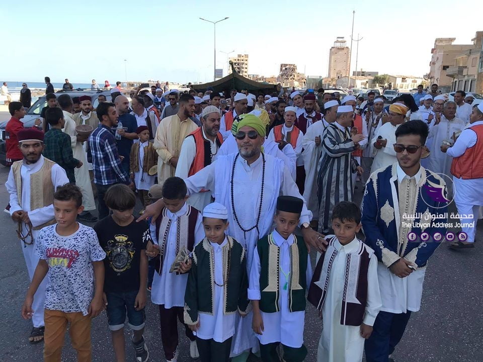 (بالفيديو والصور) أهالي بنغازي يحتفلون بذكرى المولد النبوي الشريف 7 (بالفيديو والصور) أهالي بنغازي يحتفلون بذكرى المولد النبوي الشريف - 74651325 2526666024036263 9100221172561215488 o