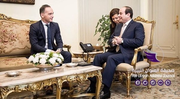 الرئيس المصري ووزير خارجية ألمانيا يناقشان تطورات الأوضاع في ليبيا - 75392793 2628210420578736 5472145418684989440 o