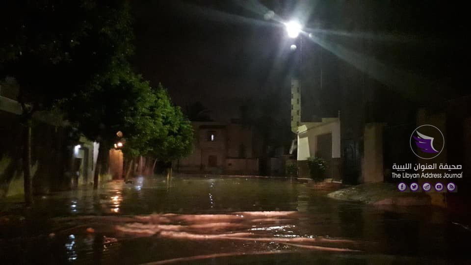 أمطار غزيرة تهطل على طرابلس وتغلق بعض الشوارع - 75453543 1466119290223203 1782667674178813952 n