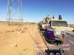 بالصور .. تواصل تعزيزات قوات الجيش الليبي إلى حقل الفيل لتمشيطه بالكامل و تأمينه - 78893957 3310490915660109 6913047632994631680 o