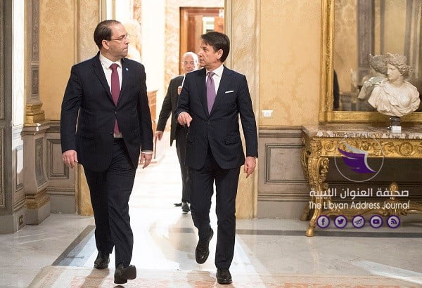 كونتي يستقبل نظيره التونسي ويتناولان الوضع في ليبيا - EJMe84XXsAUYF5f