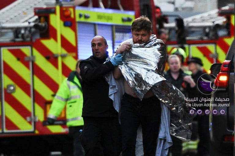 الشرطة البريطانية: منفذ الاعتداء بالسكين في لندن مدان سابق - b71b87874e90f0eea4ad214e767a2b8275ed7b2a