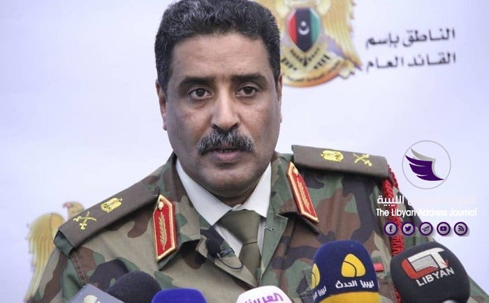 المسماري: القوات المسلحة لن تتوانى في قصف أي أهداف تهدد أمن ليبيا - mesmari 11