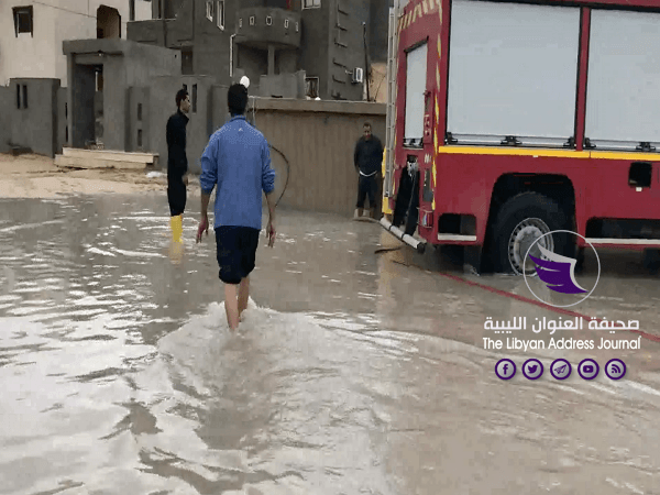بالصور| السيول تجتاح رقدالين وتتسبب في مقتل طفلة ومحاصرة 25 عائلة - مياه الأمطار رقدالين 2