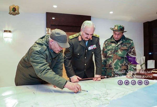 القائد العام يعطي التوجيهات الأخيرة لأمراء غرفة عمليات المنطقة الغربية لتحرير طرابلس - 78111899 3345063858868533 3508396619022204928 o