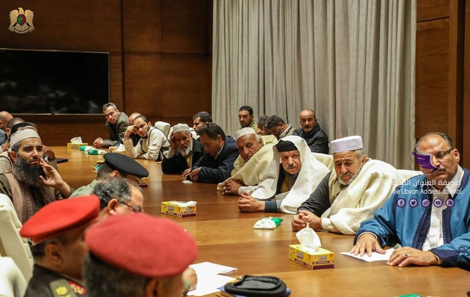 (شاهد الصور) القائد العام يستقبل مشائخ وأعيان قبائل الأمازيغ 6 (شاهد الصور) القائد العام يستقبل مشائخ وأعيان قبائل الأمازيغ - 78141035 3323188377722748 5160900752335437824 o