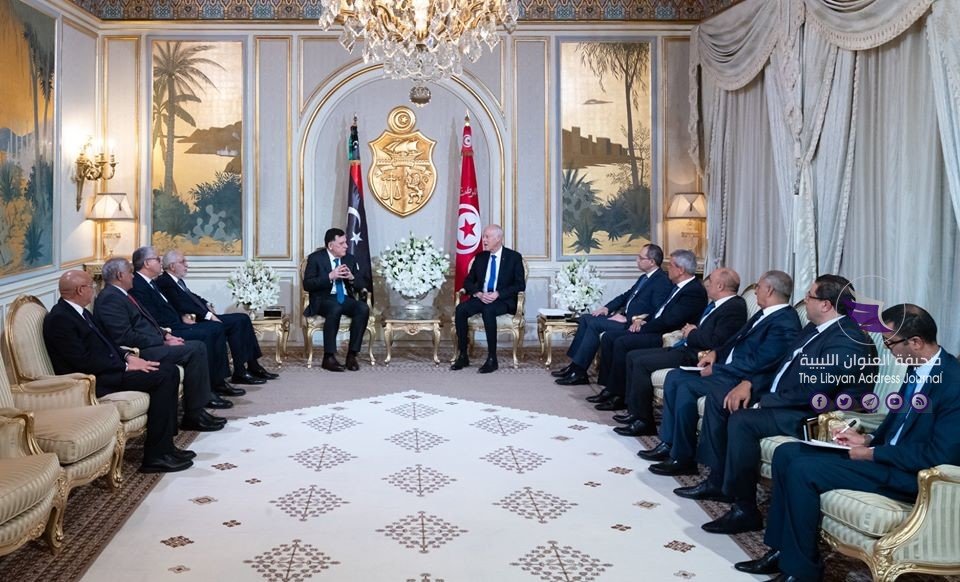بحضور والديْ الصحفيين المختفيين قسريا في ليبيا.. الرئيس التونسي يستقبل السراج - 78986841 2838420502882655 3519503133866721280 o