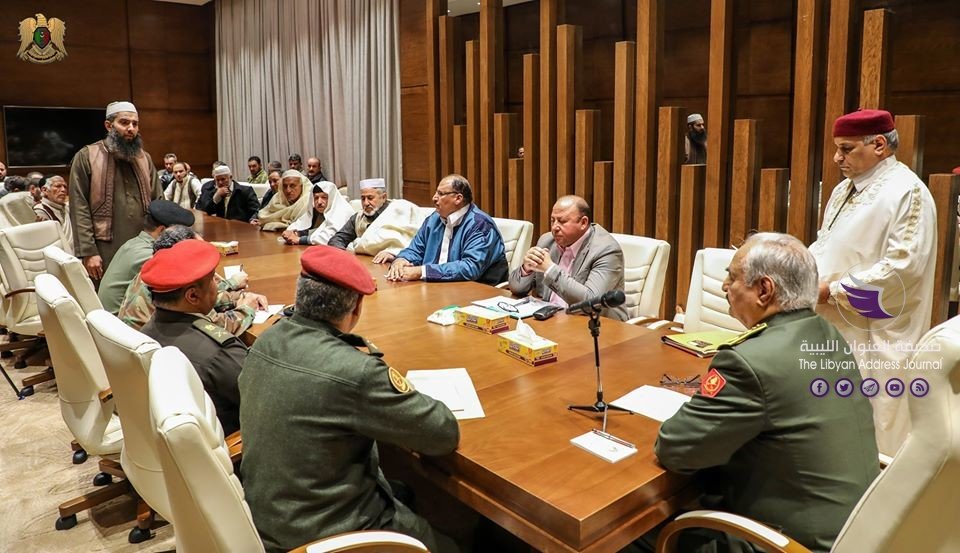 (شاهد الصور) القائد العام يستقبل مشائخ وأعيان قبائل الأمازيغ 7 (شاهد الصور) القائد العام يستقبل مشائخ وأعيان قبائل الأمازيغ - 79187526 3323189631055956 5776725919288786944 o