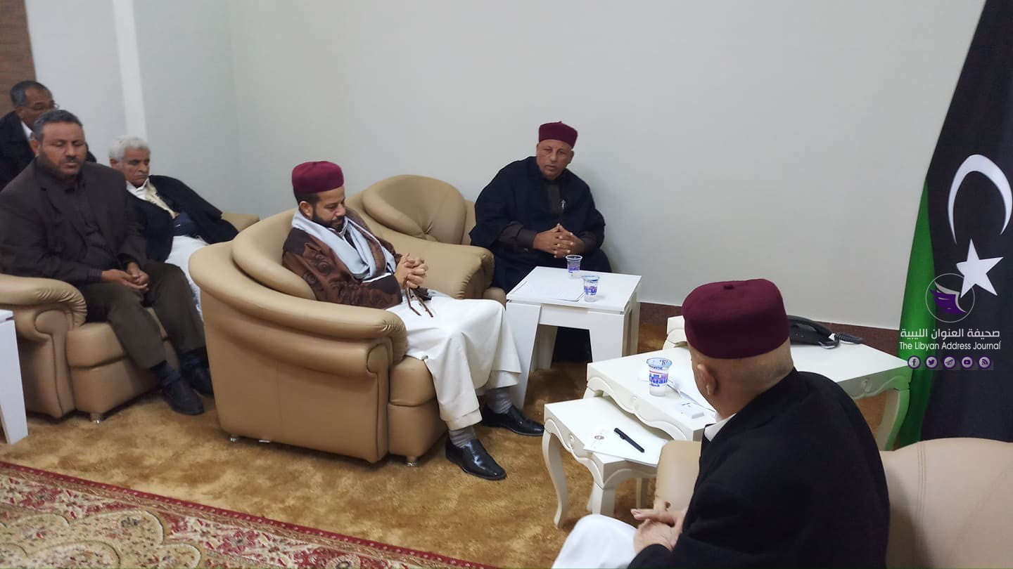 أعيان ومشايخ ليبيا يؤكدون دعمهم للجيش ويطالبون بسحب الاعتراف بحكومة الوفاق - 79983370 496294567662330 9072567385675792384 n