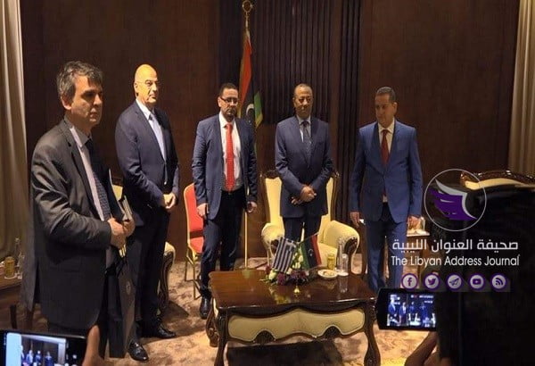 خارجية الوفاق تبدي امتعاضها من زيارة وزير خارجية اليونان بنغازي ولقائه مع الحكومة المؤقتة - 80705205 807512363021562 7623448091475050496 n