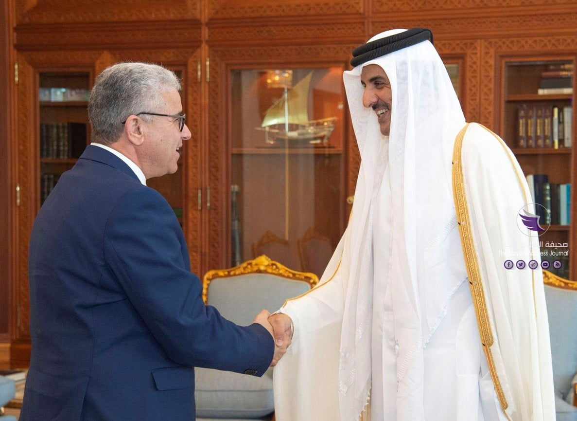 تميم يلتقي باشاغا في الدوحة - EK8ECSNXUAA5RIE