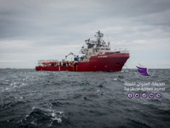 إيطاليا تعلن انقاذ 112 مهاجرا قبالة سواحل ليبيا - OceanViking111 SoSMediterranee Twitter 600x500 1