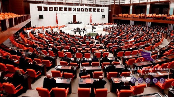 برلمان أنقرة يوافق على مذكرة التعاون الأمني والعسكري بين السراج وأردوغان - البرلمان التركي