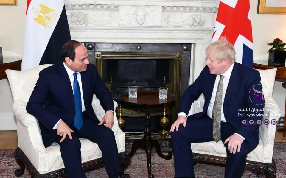 مباحثات بين السيسي وجونسون لتسوية الأوضاع في ليبيا - 82390251 797674700751912 6561101962467606528 n