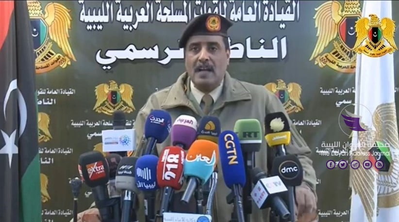 مطالبا البعثة الأممية بإرسال لجان تقصي حقائق.. المسماري يؤكد ظهور بصمات داعش في استهداف الكلية العسكرية بطرابلس - 8787المسماري