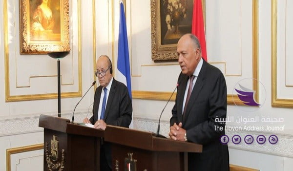 وزيرا خارجية مصر وفرنسا يبحثان تطورات الملف الليبي - EEqd2toW4AMb5Fq