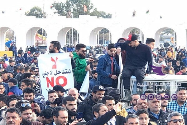 مظاهرات حاشدة في بنغازي ومدن أخرى دعمًا للقوات والمسلحة وتنديدًا بالغزو التركي وإرسال المرتزقة - 159 205327 158 203553 libyan demonstration turkey 5