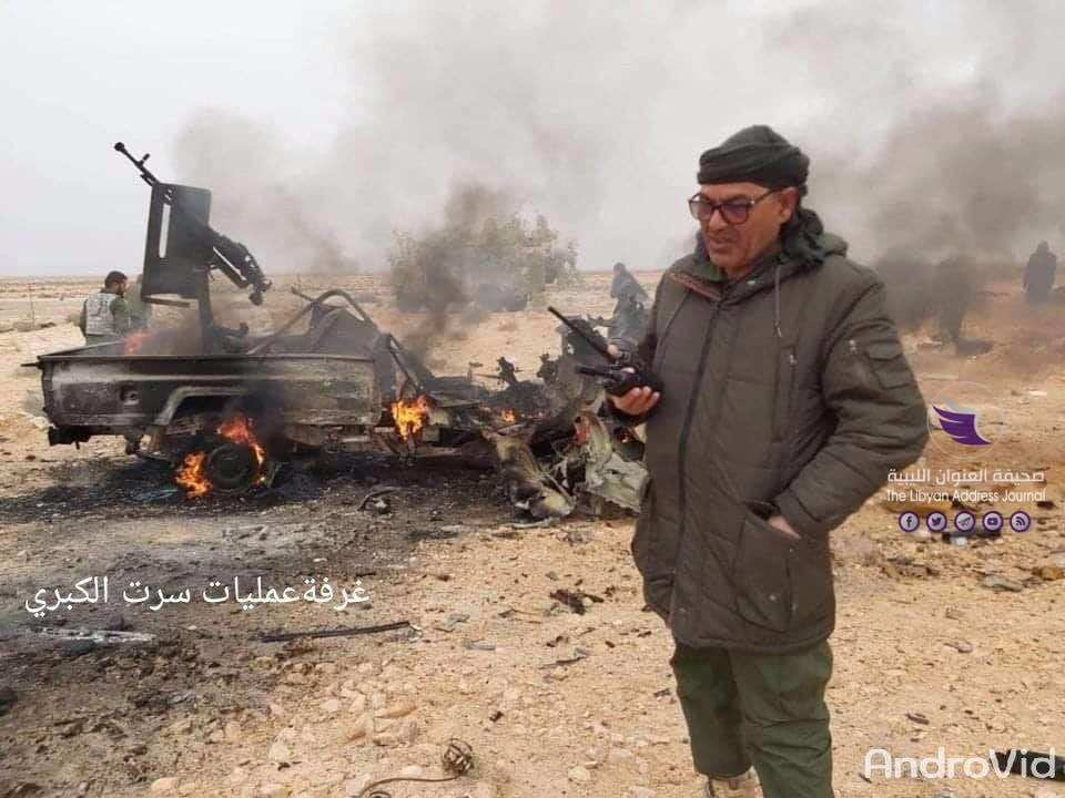 بالفيديو| آمر غرفة عمليات سرت الكبرى اللواء سالم درياق يفنِّد أنباء إصابته - 83903531 1079470149072148 2226169153964736512 n