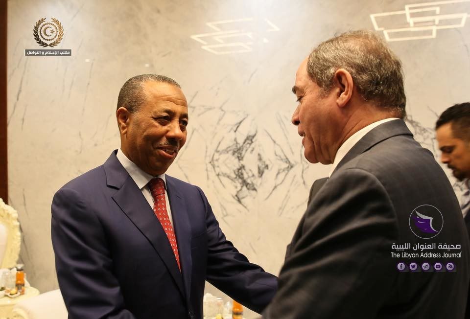 رئيس الحكومة الليبية يلتقي وزير الخارجية الجزائري في بنغازي - 84065731 843561986083266 6601848879845474304 n e1580901453117