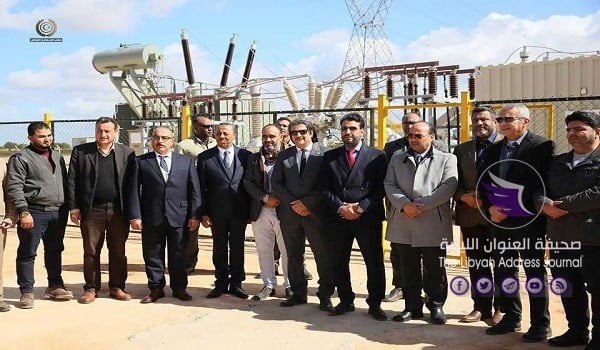 الحكومة الليبية تفتتح محطة سيدي منصور الكهربائية المحمولة - 85160232 850346532071478 6409367068616949760 o
