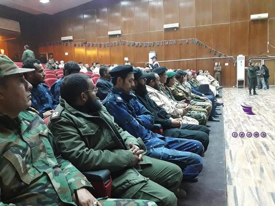 آمر المنطقة العسكرية الزاوية يلتقي مشايخ وأعيان العجيلات 6 آمر المنطقة العسكرية الزاوية يلتقي مشايخ وأعيان العجيلات - 86499884 813537015800533 6838897848717672448 n