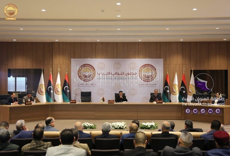 تجمع الوسط يقاطع جلسة البرلمان في بنغازي - جلسة مجلس النواب 03 02 2020 scaled 1