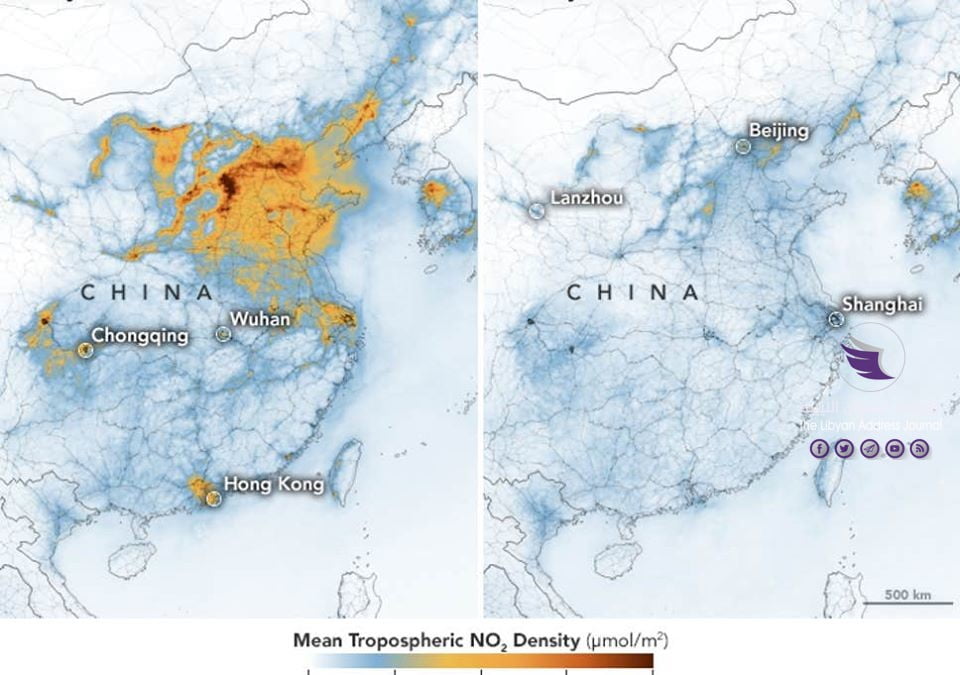 كورونا يخفض معدلات التلوث في الصين!! - 85159392 845052339300065 4627200638596415488 o