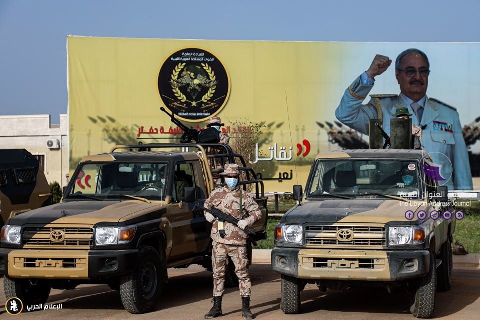 بالصور| معززة بأطقم طبية.. وحدات من نخبة الجيش تنتشر في بنغازي لتطبيق حظر التجول - 90236171 1477978945714121 3371911749585338368 o
