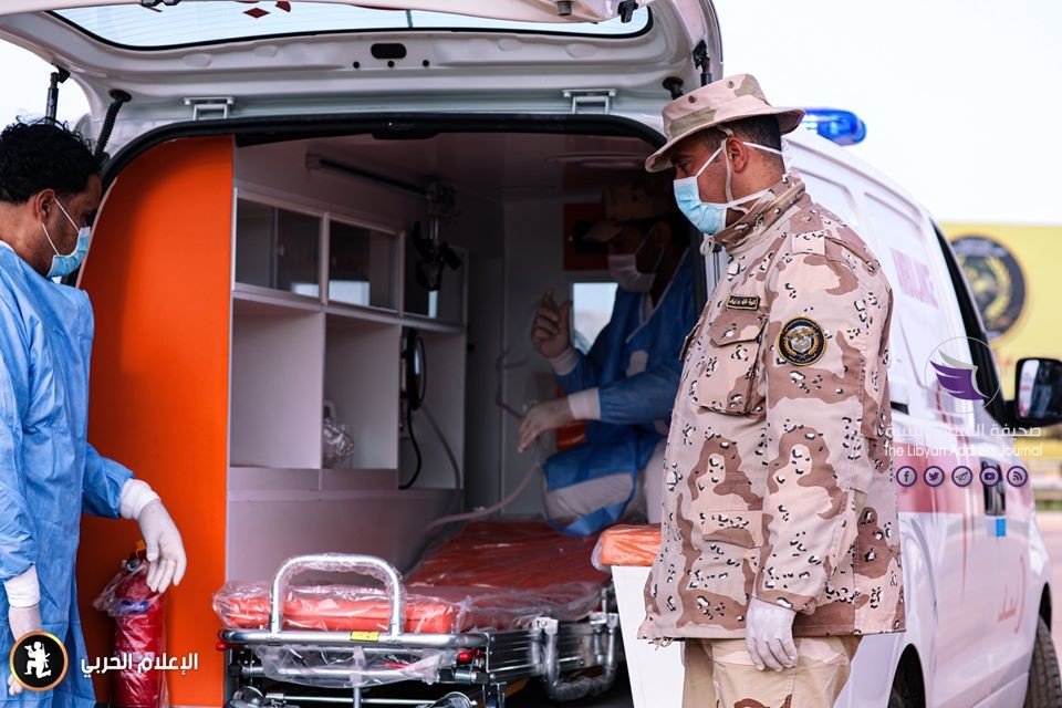 بالصور| معززة بأطقم طبية.. وحدات من نخبة الجيش تنتشر في بنغازي لتطبيق حظر التجول - 90617816 1477979365714079 2000730907622768640 o