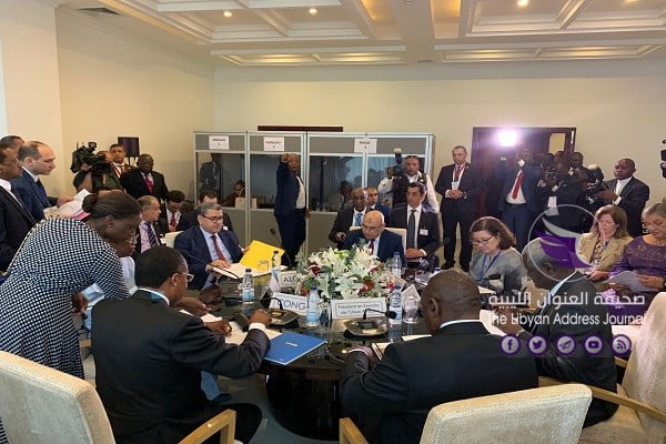 ختام اجتماع مجموعة الاتصال التابعة للاتحاد الأفريقي بشأن ليبيا بمشاركة ويليامز - ES741TtX0AMFil9