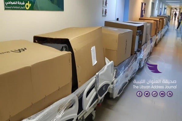 الحكومة تباشر في تجهيز البرج الثالث بمركز بنغازي الطبي لمواجهة جائحة كورونا 5 الحكومة تباشر في تجهيز البرج الثالث بمركز بنغازي الطبي لمواجهة جائحة كورونا - 91935168 883767258729405 8365183866842906624 n