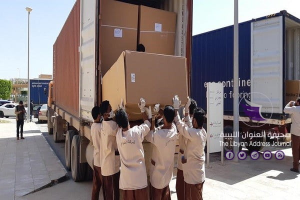 الحكومة تباشر في تجهيز البرج الثالث بمركز بنغازي الطبي لمواجهة جائحة كورونا 4 الحكومة تباشر في تجهيز البرج الثالث بمركز بنغازي الطبي لمواجهة جائحة كورونا - 92389039 883767138729417 4605376393641984000 n