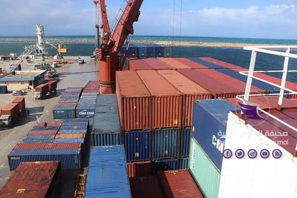 ميناء بنغازي يستقبل 211 حاوية بضائع متنوعة - 92570388 2606536389629262 8926663017303638016 n