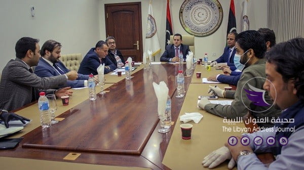 لجنة الأزمة بخارجية الحكومة الليبية تناقش أوضاع الليبيين العالقين بالخارج - 92951407 526014301349809 5419546624953155584 o