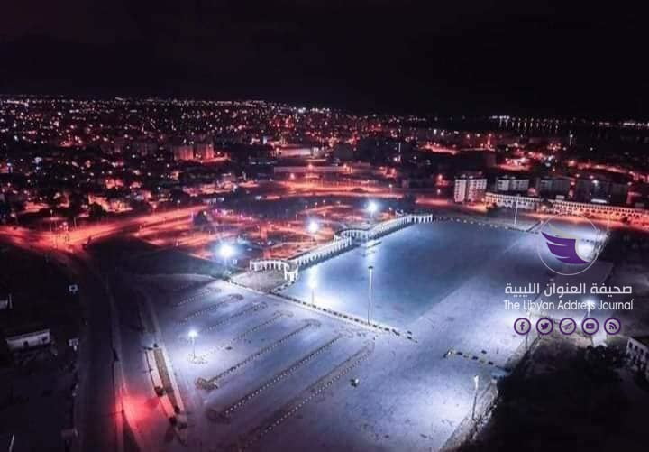 تركيب إنارة حديثة في شوارع بلدية بنغازي - 94178549 2817117778409427 8907419128571101184 n