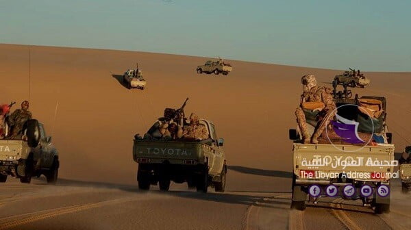 تسيير دوريات للقوات المسلحة بجنوب شرق ليبيا - 24059156 1734273826585248 1065981984173342979 n