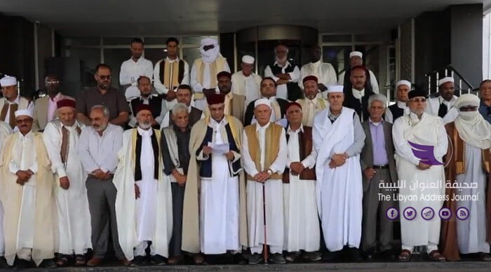 فيديو| مذكرين بموقف ليبيا في حرب أكتوبر.. المجلس الأعلى لمشايخ وأعيان ليبيا يربحون بكلمة السيسي - 5454541