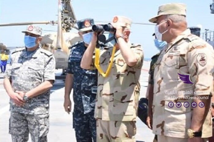 (فيديو) الجيش المصري يختتم مناورات عسكرية بالقرب من ليبيا - 1