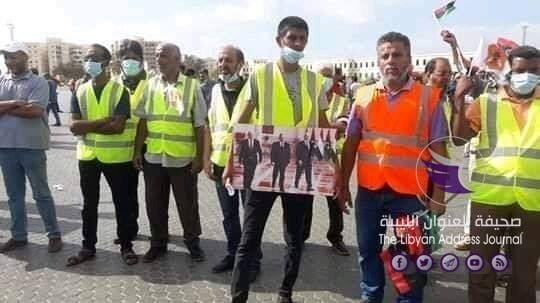 توافد المتظاهرين على ساحة الكيش احتجاجاً على التدخل التركي السافر في ليبيا - 106927893 610280559601810 7921193324842571839 n