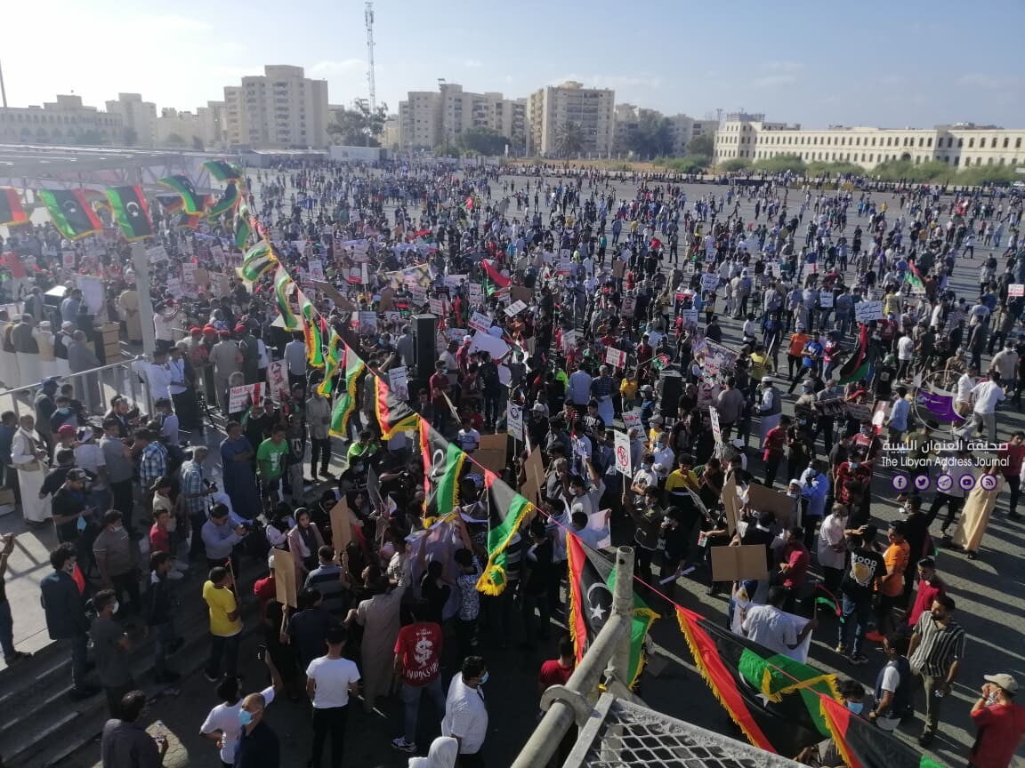 صور ...تظاهرة ضخمة في بنغازي احتجاجاً على الاحتلال التركي لغرب ليبيا - 107018604 278251150071461 506969749688189777 n