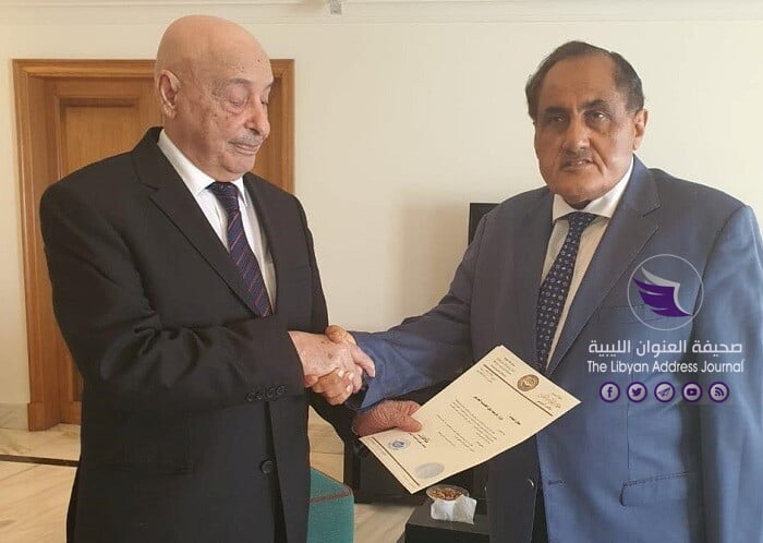 المستشار صالح يُسلم "سيف النصر" أوراق اعتماده سفيرا ومبعوثا خاصا لمجلس النواب لدى المغرب - 114445082 3213218015391846 1234498557133411553 n