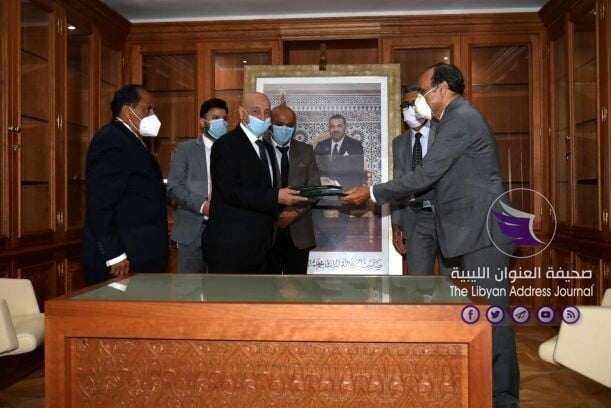 عقيلة صالح ونظيره المغربي يوقعان اتفاقا للتعاون البرلماني - 115789992 1204799026543921 5691719265554252785 n