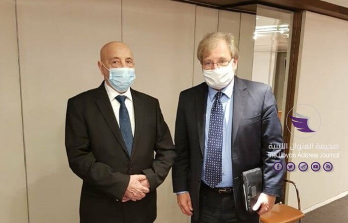 المستشار صالح والسفير الأمريكي يؤكدان على إبقاء سرت والجفرة منزوعتي السلاح لحين استئناف الحوار السياسي - 117405900 122122266254492 3692717604395708383 o