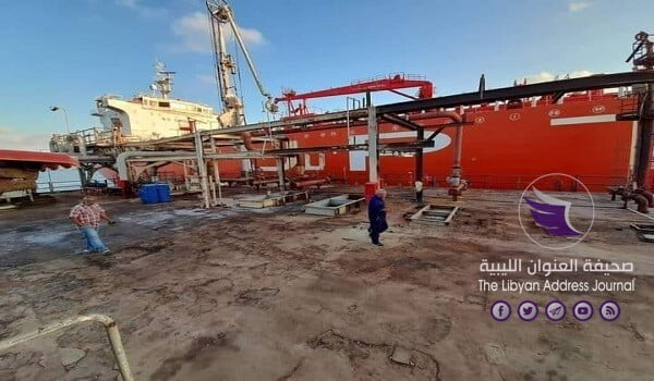 بدء صيانة الرصيف النفطي في ميناء بنغازي - 117651463 2711925979090302 3426061706780103676 n