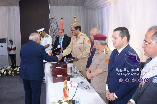 المسماري يترأس وفد القوات المسلحة في احتفالية تأسيس الجيش الليبي في مصر - 117764161 1424666854395080 2741850893398108291 o