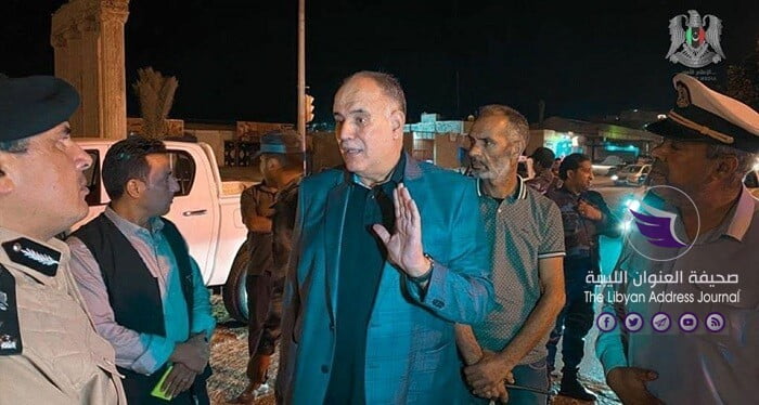 بوشناف يجري جولة تفقدية لسير العمل الأمني في بلديات الجبل الأخضر - 117931399 1235075633493194 295851768513615026 o