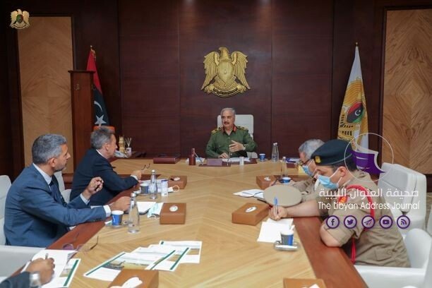 القائد العام يستقبل رئيس اللجنة الدولية للصليب الأحمر - 117946305 199148354881686 4601594952171596957 o
