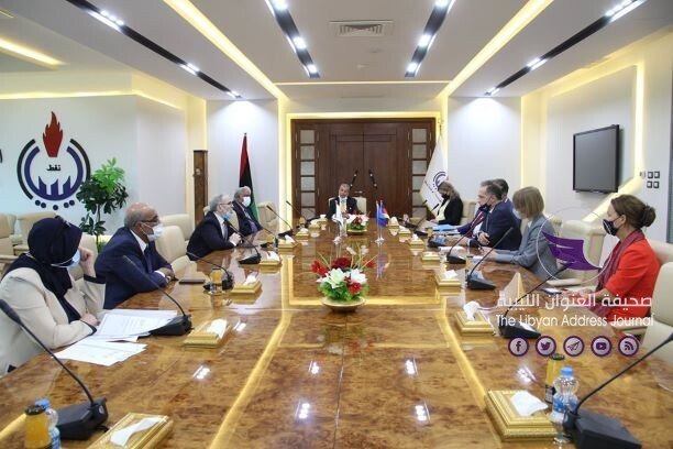 وزير خارجية ألمانيا يجري مباحثات في طرابلس حول النفط مع صنع الله - 117950174 2808933509330741 2802825024587104542 o